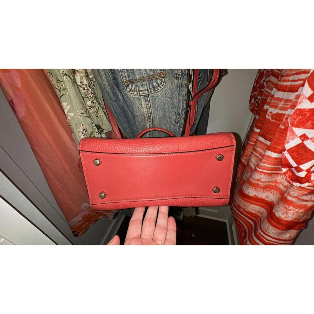 Coach F32106 Blake Flap Carryall in Vermillion Red - Picture 7 of 13